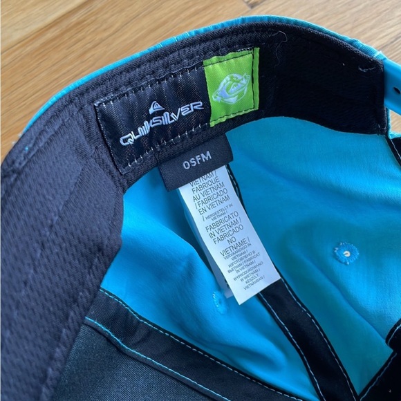 NWT Quiksilver Mens OSFM Hydro Smart Eco NetPlus Strapless Athletic Baseball Hat - Picture 9 of 12